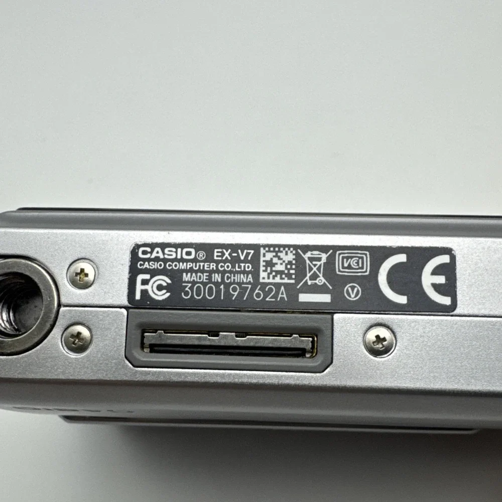 Casio Exilim EX-V7 7.2 MP Point & Shoot Digital Camera - Stabilizer Error Code